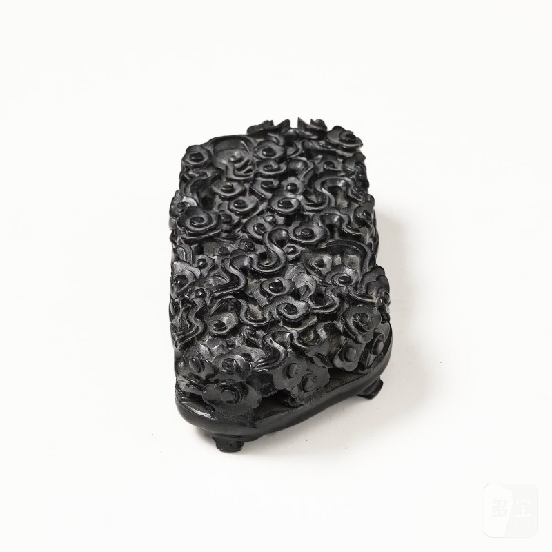 A lacquered and painted wooden stand, - 图3